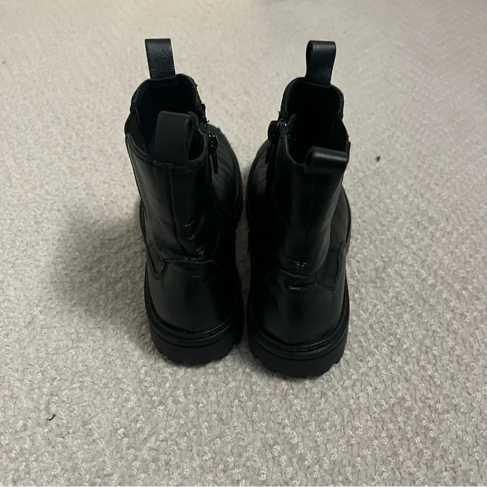 Zara Leather Boots